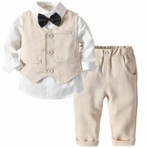 男の子 ベビー フォーマル スーツ 子供服 ベビー服 紳士風 フォーマル 赤ちゃん 子供 男の子 キッズ ロンパース