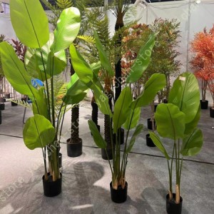 バナナ フェイクグリーン 人工観葉植物 大型 目隠し リアル 本物にそっくり 室内 屋内 ホーム ベランダ リビング おしゃれ 飾り用 お手入