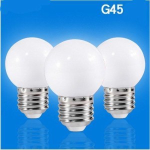 G45 E27 3000K 6500K LED電球100v-220V暖白色照明レトロ装飾シャンデリア電球