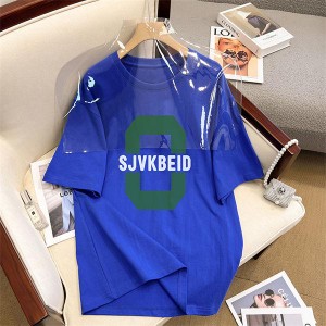 半袖Tシャツ レディース ゆるｔシャツ カットソー 着痩せ Tシャツ 五分袖 トップス プリント ゆったり おしゃれ 体型カバー 大きいサイズ