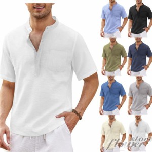 シャツ メンズ オックスフォードシャツ ボタンダウンシャツ カジュアル 半袖 コットン 混 綿 混 ワイシャツ ビジネス  父の日