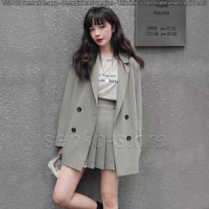 卒業式 スーツ 女の子 長袖 ジャケット カート セットアップ コート 韓国 制服 卒服 キッズ 無地 入園式 成人式 入学式 女子 スーツ上品 