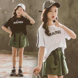 ジャージ 子供服   セットアップ 半袖Tシャツ  ショットパンツ 2点セット キッズ 可愛い 夏 お出かけ 普段着  通学 運動着