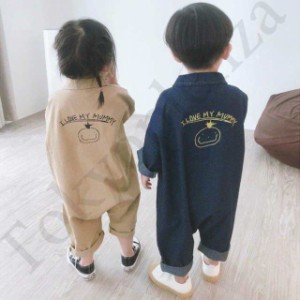 韓国子供服 子とも服 サロペット キッズサロペット 春秋 可愛い きれいめ 男の子 女の子 長袖 キッズカジュアル オシャレ 通学 七五三