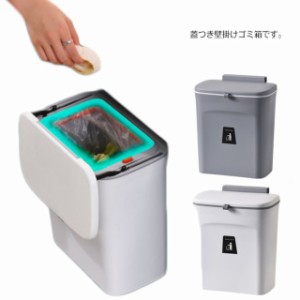 ゴミ箱 壁掛けゴミ箱 おしゃれ キッチン スリム 蓋つき アイデア 商品 ぶら下げ 三角コーナー ごみ箱 ダストボックス 生ごみ