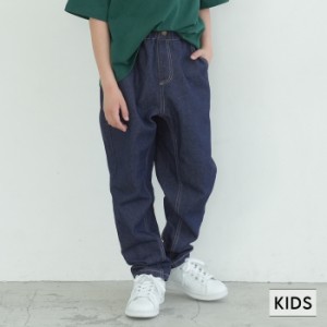 セール★1990円→1490円 キッズ 110-140 デニム シェフパンツ ポケット ウエストゴム 男の子 キッズオリジナル 子供服 メール便不可