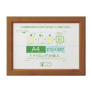OA額 OAカノエ A4 ブラウン 33J635D6101