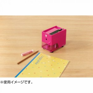 送料無料 ナカバヤシ 電動鉛筆削りスリムトレータイプ ピンク DPS-601KP