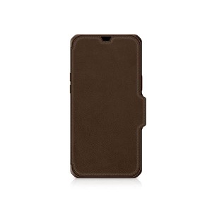 ITSKINS Hybrid Folio Leather for iPhone 13 Pro [Brown with real leather] AP2X-HYBRF-BNRL |b04