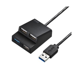 サンワサプライ USB3.2Gen1+USB2.0コンボハブ USB-3H413BKN |b04