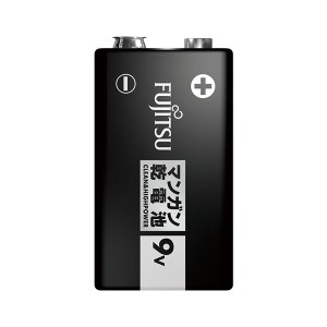 まとめ）富士通アルカリ乾電池 9V形 6LR61F（S） 1本【×20セット】-