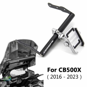 ホンダ用GPSナビゲーター ホンダcb 500x cb500x 2016 - 2023 2022 2021 2020 バイク/GPS用 黒サポート取り付けブラケット