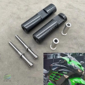 カワサキ 14r 2021 zx14r1 ZX-14R 2006 2007用カーボンフレームスライド バイク 二輪用スタンド 落下防止 新コレクション2008