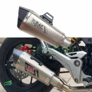 51mm入口汎用吉村マフラーFZ1 R6 R15 R3 ZX6R ZX10R Z900 1000 CBR1000 GSXR1000 650 nmax tmax