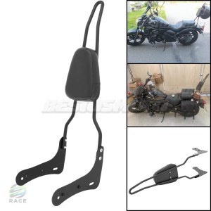 カワサキ用シーバーサイドレスト カワサキバイク 二輪バックレスト En650 Vn650 s650 650cc 650 2015 2016 2017 2018 2019 2020 2021 202