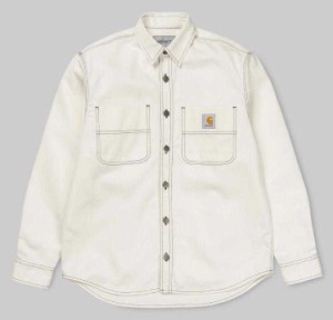 カーハート（CARHARTT）（メンズ） 厚め 長袖シャツ　白