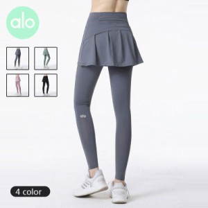 Alo Yoga女性 ヨガパンツ レディース レギンス ボトムス ハイウエスト ヨガ ウェア クロップドパンツ レギンス スパッツ ボトムス スポー