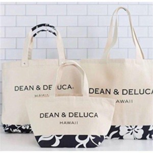 【在庫処分 特価 SALE】　DEAN＆DELUCA ディーン＆デルーカ レディース HAWAII ハイビスカス柄 トートバッグ 大人気 S/Lサイズ ハワイ