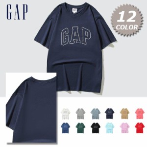 GAP ギャップ Tシャツ　短袖　GAPロゴ　春夏 オススメ　男女 メンズ　レディース　恋人 12colors