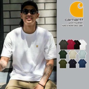 カーハート（CARHARTT）（メンズ）半袖Tシャツ ショートスリーブポケット Tシャツ I03043489XX23SS