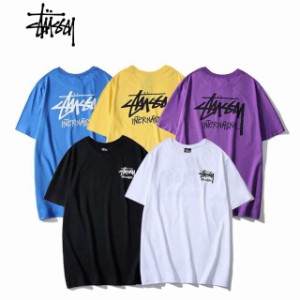 ステューシー STUSSY Tシャツ 半袖 ティーシャツ メンズ  半袖  BACK LOGO カジュアル  半袖Tシャツ 送料無料 並行輸入品