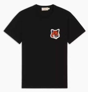 メゾンキツネ MAISON KITSUNE クルーネックTシャツ パレ ロワイヤル レディース