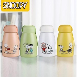 スヌーピー 水筒 360ml 魔法瓶 子供用 大人用 軽量 保温保冷 キッズ snoopy水筒 おしゃれ かわいい マグ ワンタッチ 直飲み 誕生日 お祝