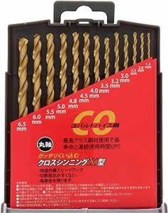 三共コーポレーション　H&H　13PCS コバルトドリルセット　HCD-13