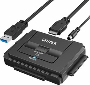 Unitek USB-A IDE SATA 両方対応 USB3.0 ドライブ交換アダプター 2.5/3.5インチHDD