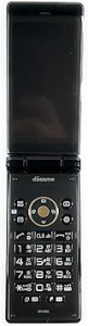 docomo AQUOS SH-06G [BLACK]　携帯電話　ガラホ