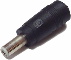 C DCプラグ変換アダプタ 5.5mmx2.1mm ⇒ 5.5mm×2.5mm 電源流用