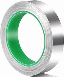 Teenitor 導電性アルミテープ 幅25mm×長さ20m×厚さ0.1mm アルミ箔粘着テープ 導電 アルミテープ 静