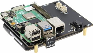 Geekworm ラズベリーパイ(Raspberry Pi 4) 2.5 インチ SATA HDD/SSD X825 V