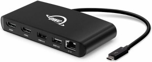 OWC Thunderbolt 3 ミニドック HDMI 2.0/イーサネット/USB搭載