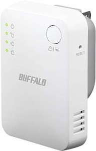 バッファロー WiFi 無線LAN 中継機 Wi-Fi4 11n/g/b 300Mbps コンセント直挿しモデル 簡易パ