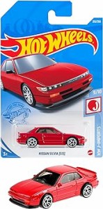 ホットウィール(Hot Wheels) ベーシックカー 日産 シルビア [S13] HBP04 レッド