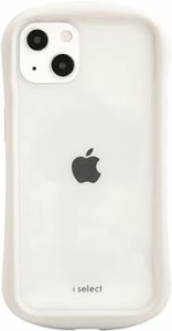 グランサンク i select clear iPhone13 対応ケース 【オフホワイト】