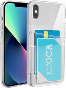 適用 iPhone X / XS クリア ケース 透明 ストラップ同梱 iPhone 10 / 10S クリア ケース