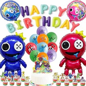 レインボー フレンズ 誕生日 飾り付け rainbow friends ブルー ファットマン グリーン スキニー バルー