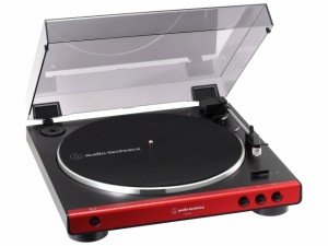 オーディオテクニカ レコードプレーヤー AT-LP60X RD [レッド]