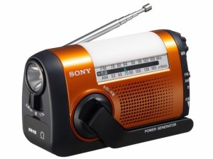 SONY ラジオ ICF-B09 (D) [オレンジ]