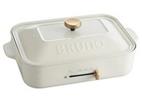 BRUNO ホットプレート BRUNO BOE021-WH [ホワイト]
