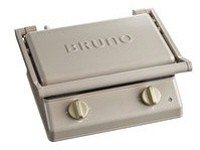 BRUNO トースター BRUNO グリルサンドメーカー ダブル BOE084-GRG [グレージュ]