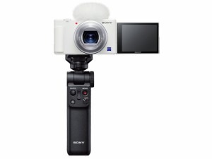SONY デジタルカメラ VLOGCAM ZV-1G シューティンググリップキット (W) [ホワイト]