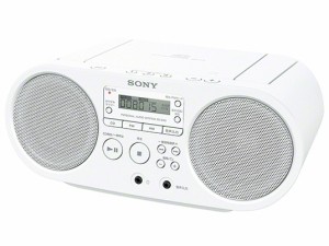 SONY CDラジオ ZS-S40 (W) [ホワイト]