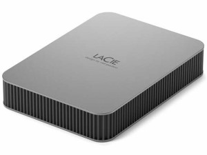 LaCie 外付けHDD・ハードディスク LaCie Mobile Drive 2022 STLP5000400 [ムーン・シルバー]