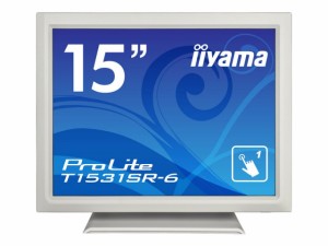 iiyama PCモニター・液晶ディスプレイ ProLite T1531SR-6 T1531SR-W6 [15インチ ピュアホワイト]