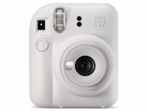 富士フイルム インスタントカメラ instax mini 12 チェキ [クレイホワイト]