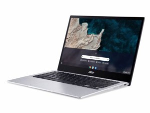 Acer ノートパソコン Chromebook Spin 513 CP513-1H-N18P [ピュアシルバー]