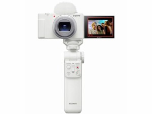 SONY デジタルカメラ VLOGCAM ZV-1M2G シューティンググリップキット [ホワイト]
